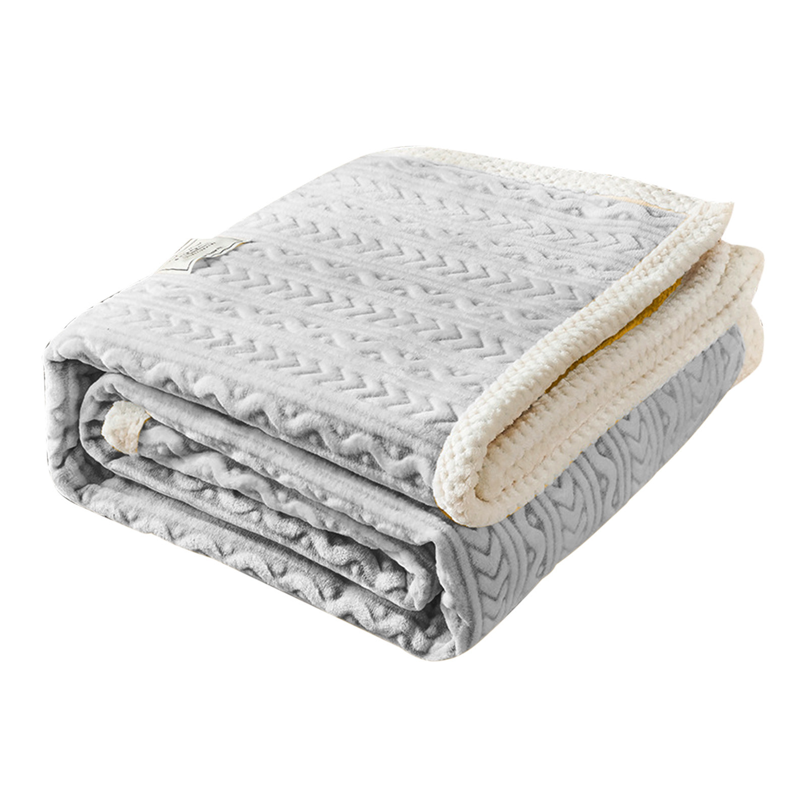 Bdday Throw Blanket for Couch Luxurious Coral Fleece Blanket - Thickened Airconditioning Office Nap Cover Super Soft Flannel Throw Blanket for Warmth Comfort Weighted Blanket
